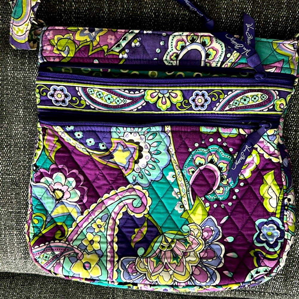 Vibrant Paisley Crossbody Bag